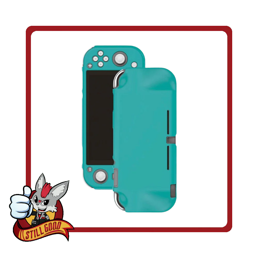 Switch Lite Protective Silicon Cover With Grip - Turquoise [Damaged Box]