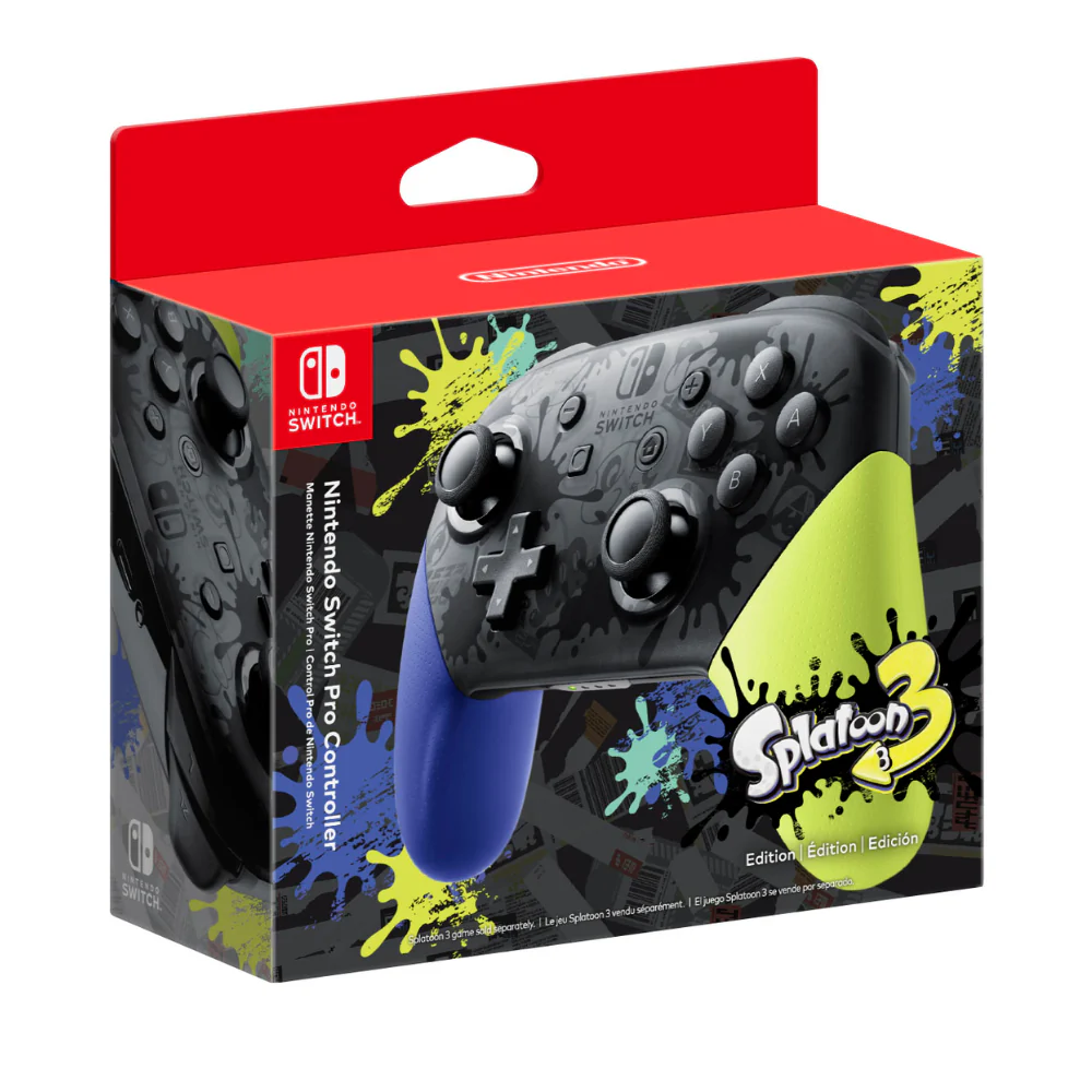 Nintendo Switch Pro Controller Splatoon 3 Edition