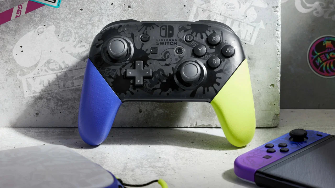 Nintendo Switch Pro Controller Splatoon 3 Edition - Image 3