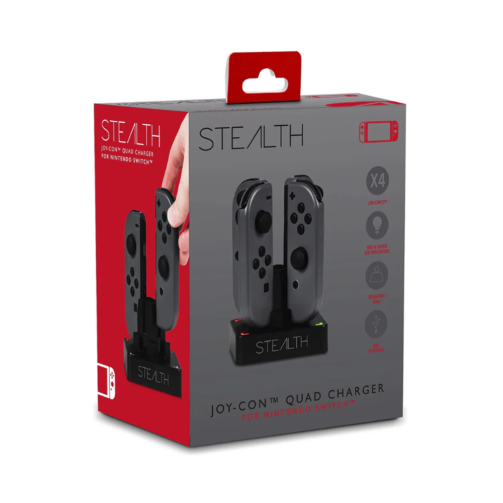 Switch Stealth Joycon Quad Charging Dock