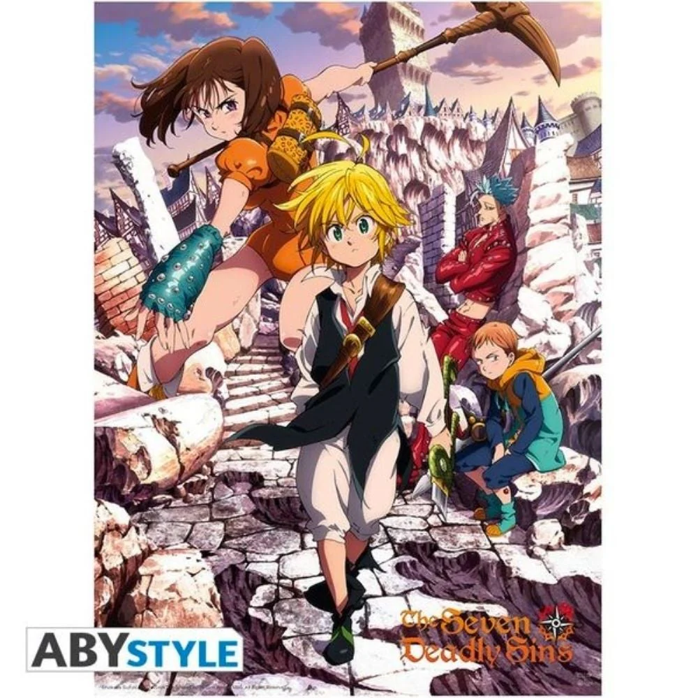 THE SEVEN DEADLY SINS - Poster "Sins" (52x38)