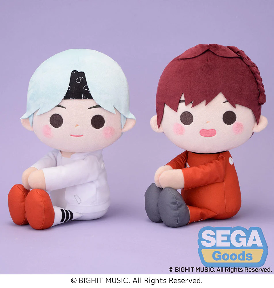 BTS Tinytan Mic Drop Attaching Plush Suga / J-Hope by Sega ( 1 Random) - Image 2