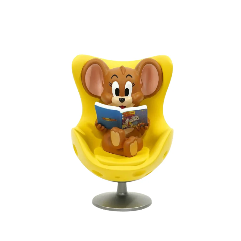 Tom and Jerry: Jerry's Reading Time Statue By SOAP STUDIO