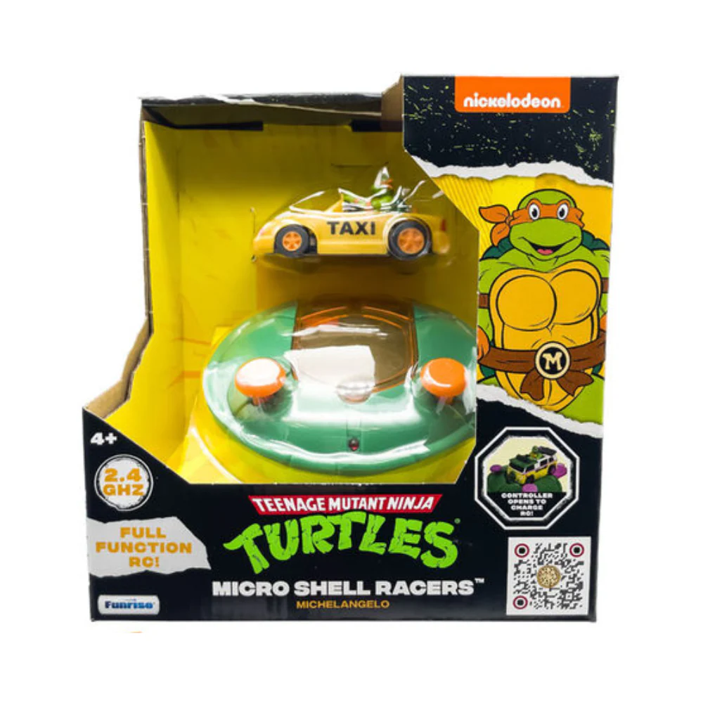 Teenage Mutant Ninja Turtles Remote Control Micro Shell Racers - Michaelangelo