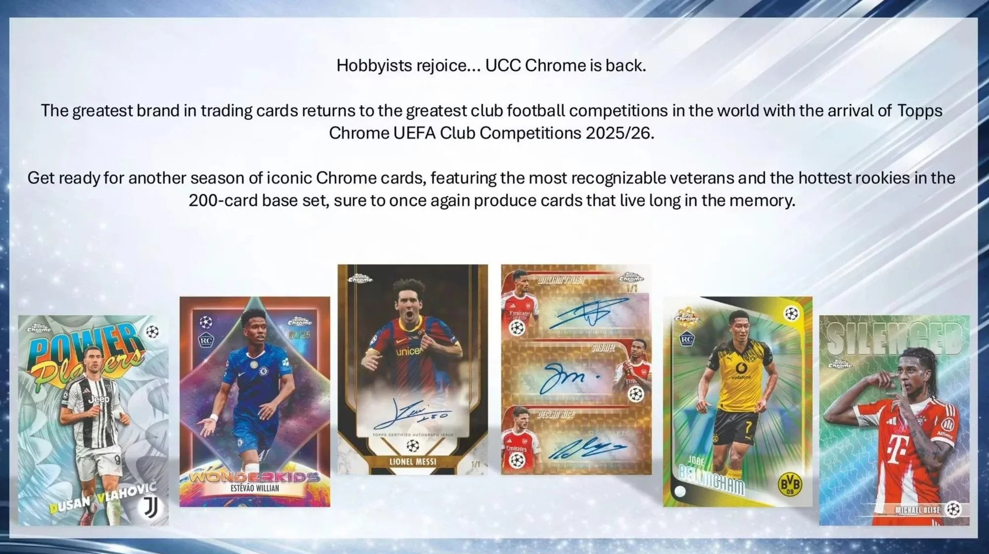 Topps 2025-26 Chrome UCC Value Box - Image 2