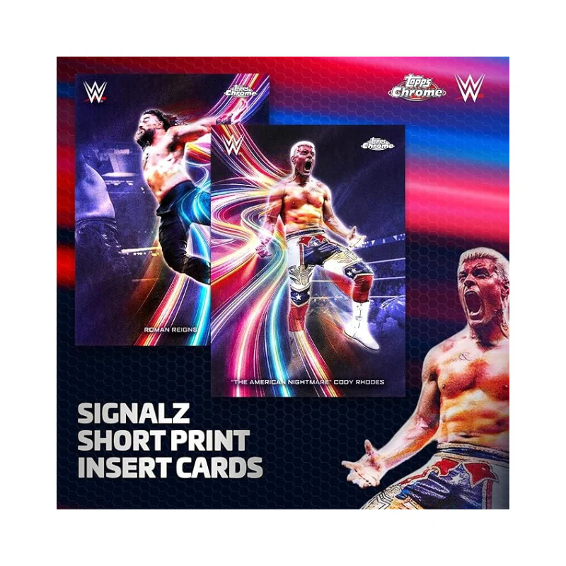 Topps Chrome WWE Mega Box 2026  (1 Single Pack) - Image 7