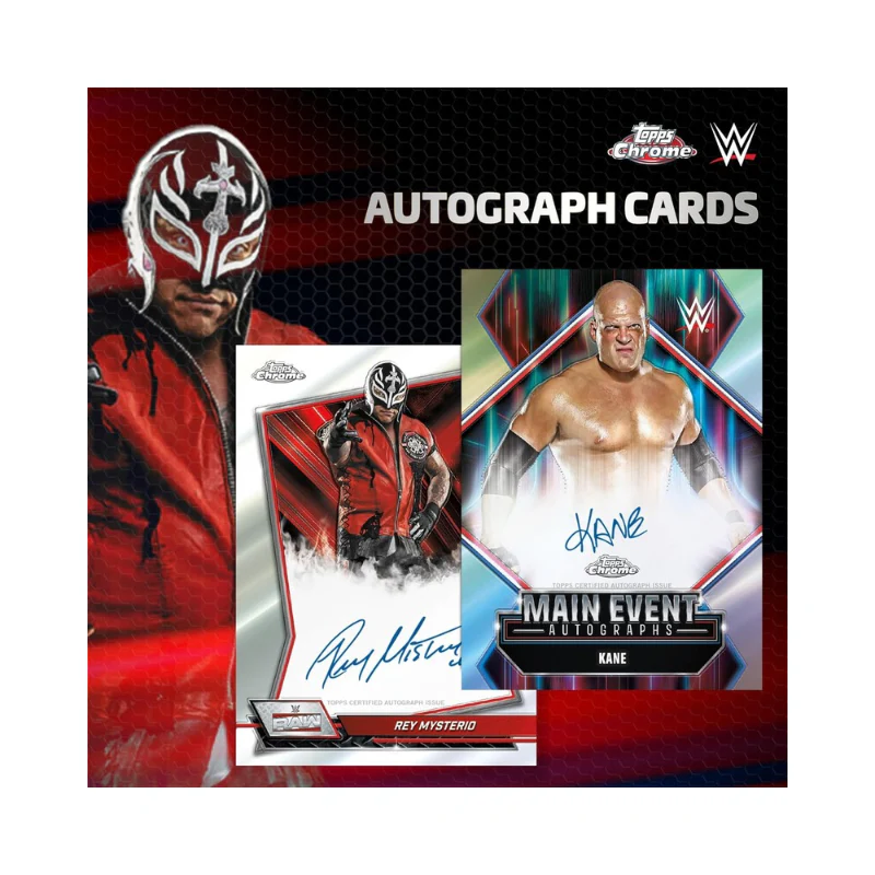 Topps Chrome WWE Mega Box 2026  (1 Single Pack) - Image 8