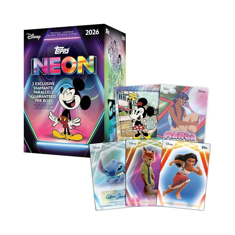 Topps Disney Neon Value 2026 (1 Sealed Box)