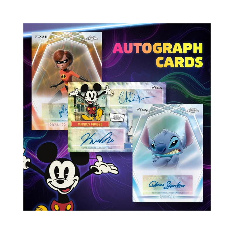 Topps Disney Neon Value 2026 (1 Sealed Box) - Image 8