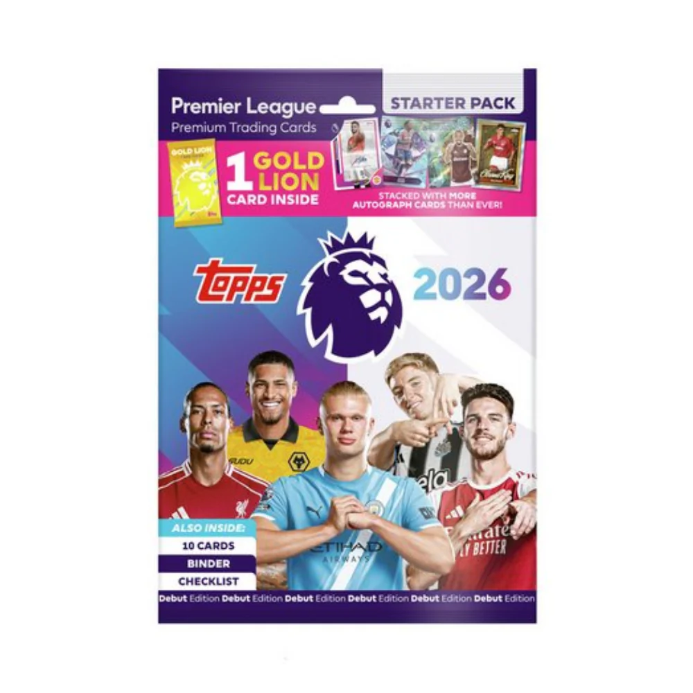 Topps Premier League 2025 / 2026 Starter Pack