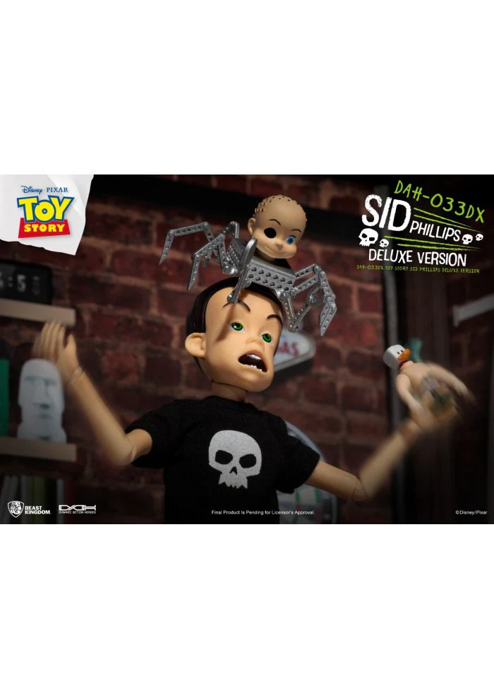 TOY STORY Sid Phillips ACTION HEROES ACTION FIGURE  by Beast Kingdom - Image 4