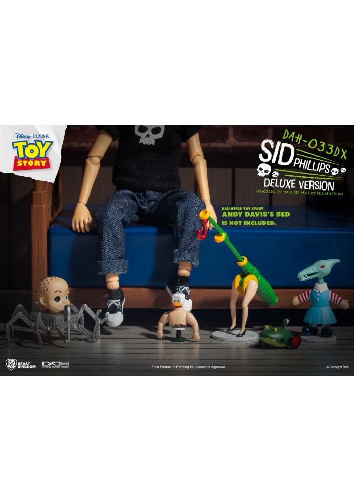 TOY STORY Sid Phillips ACTION HEROES ACTION FIGURE  by Beast Kingdom - Image 5