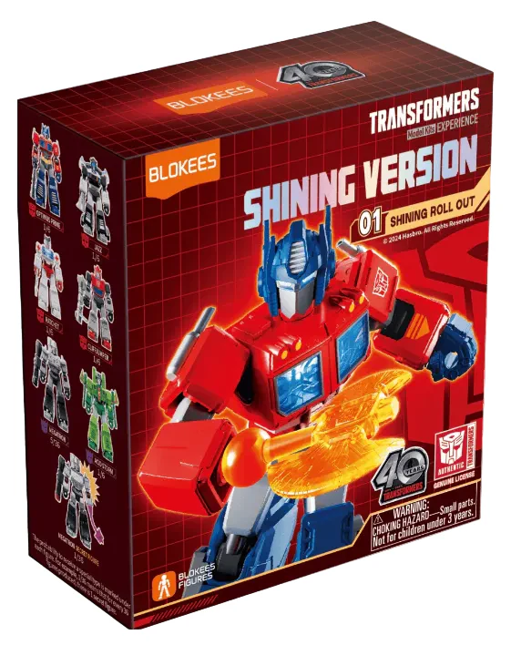 Transformers Shining Version 01 Blind Box Construction Toys by Blokees - Image 2