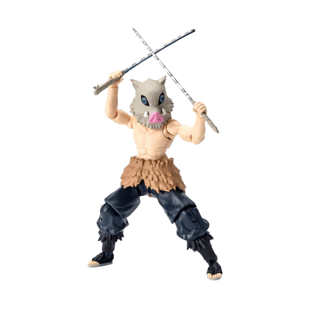 Demon Slayer Inosuke Hashibira Wave 1 ULTIMATE LEGEND Action Figures By Bandai Namco