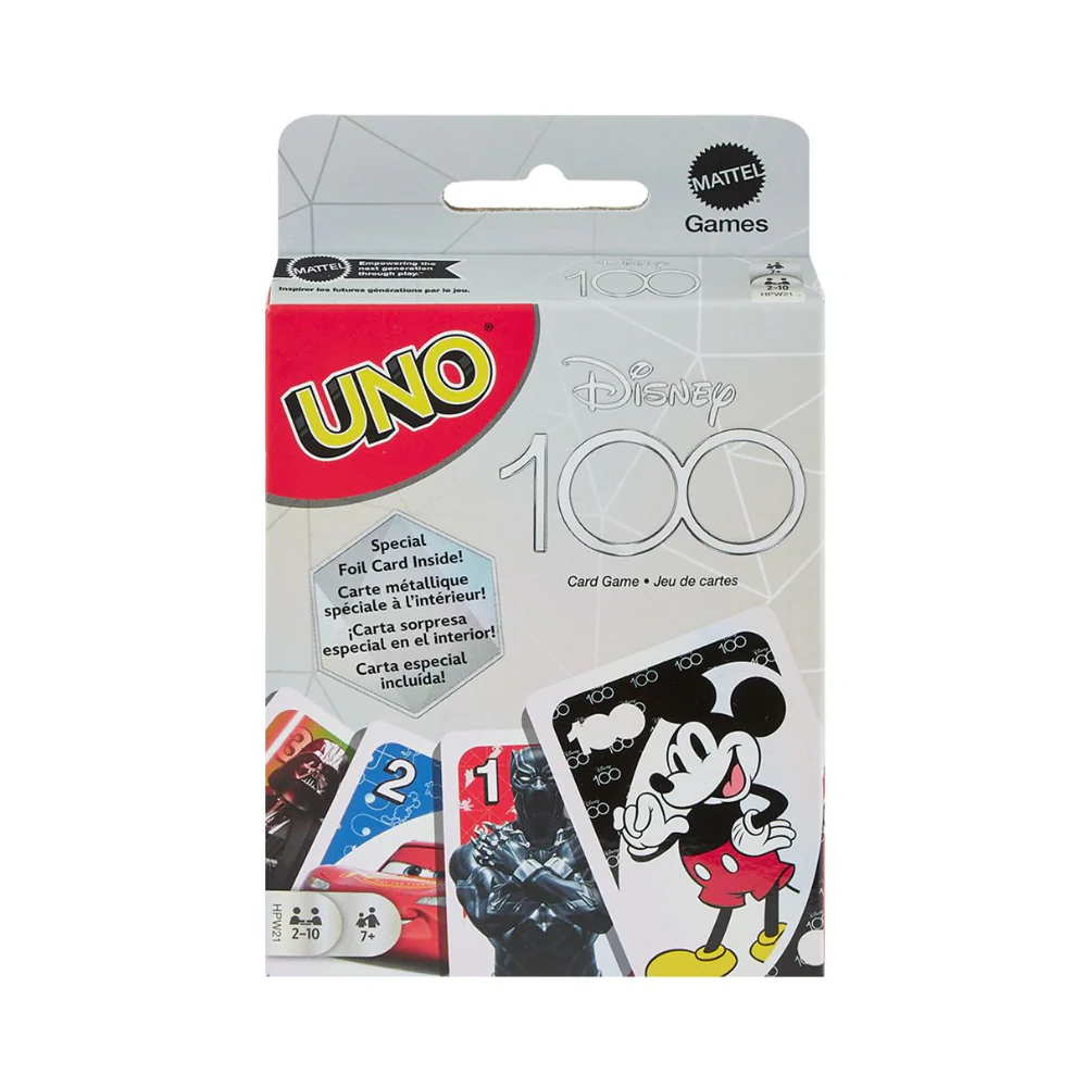 UNO Disney 100 By Mattel