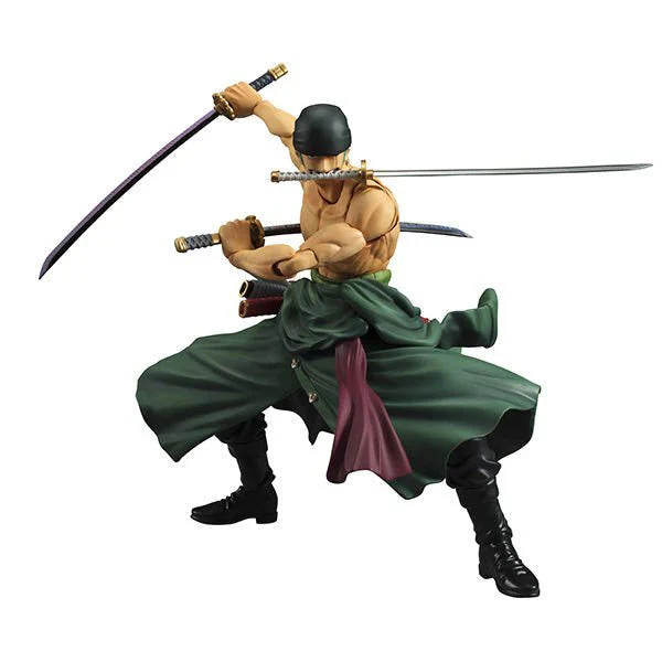 ONE PIECE Roronoa Zoro Variable Action Heroes Action Figure by Megahouse - Image 2