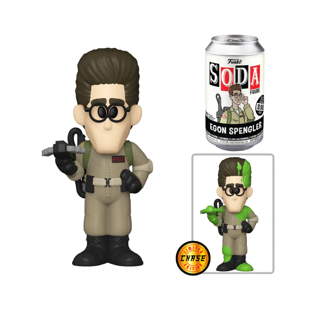 Vinyl SODA: Ghostbusters- Egon w/ Slimed w/Chase