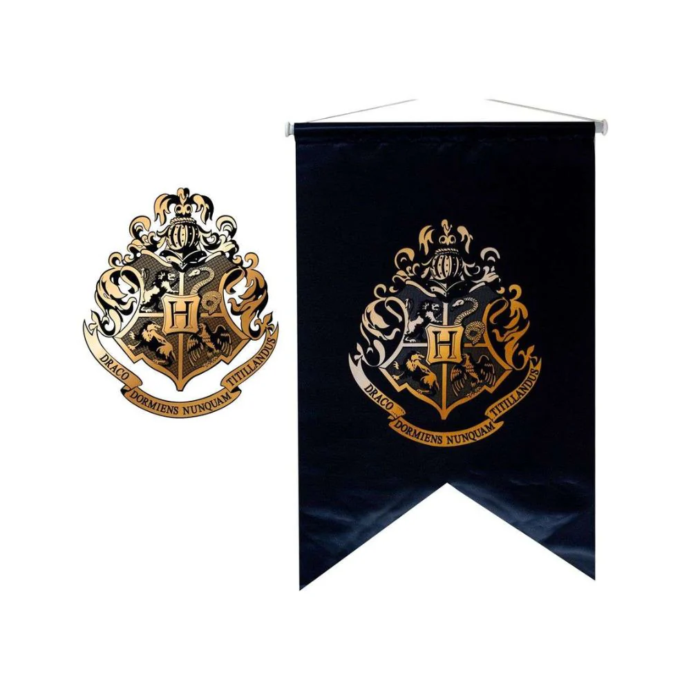 Wizarding World- Hogwarts Big Pennant Dovetail Cut