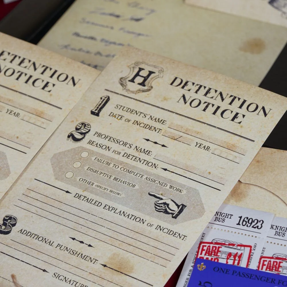 Harry Potter Wizarding World Hogwarts Invitation Letter Set by Sihir Dukkani - Image 3