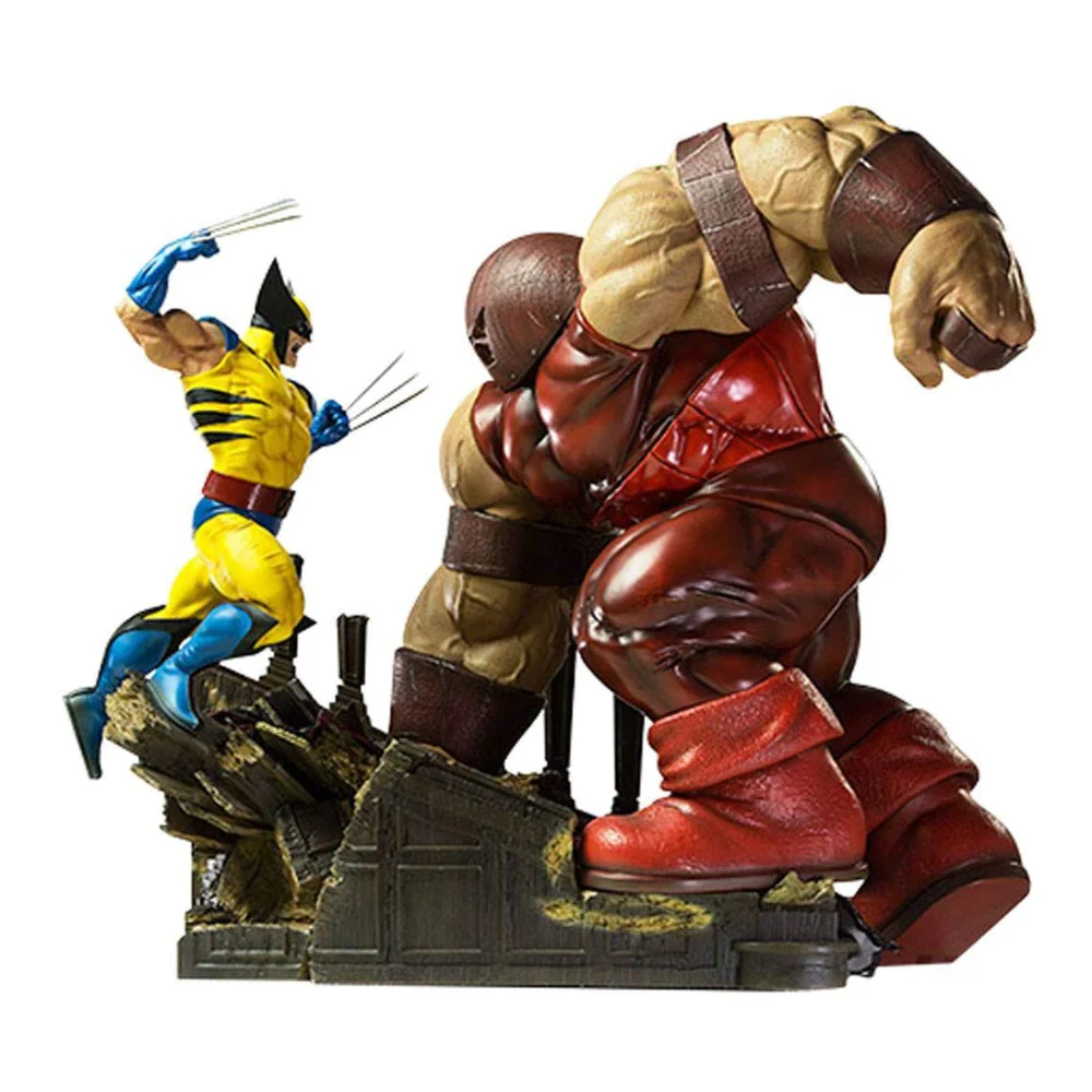 Marvel Wolverine vs Juggernaut 1/6 Scale Battle Diorama Figure by Iron Studios
