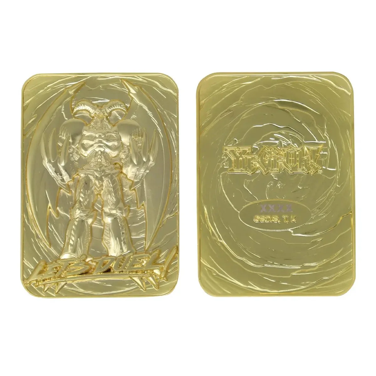 Yu-Gi-Oh! Limited Edition 24K Gold Plated Collectible - Summoned Skull - Image 2