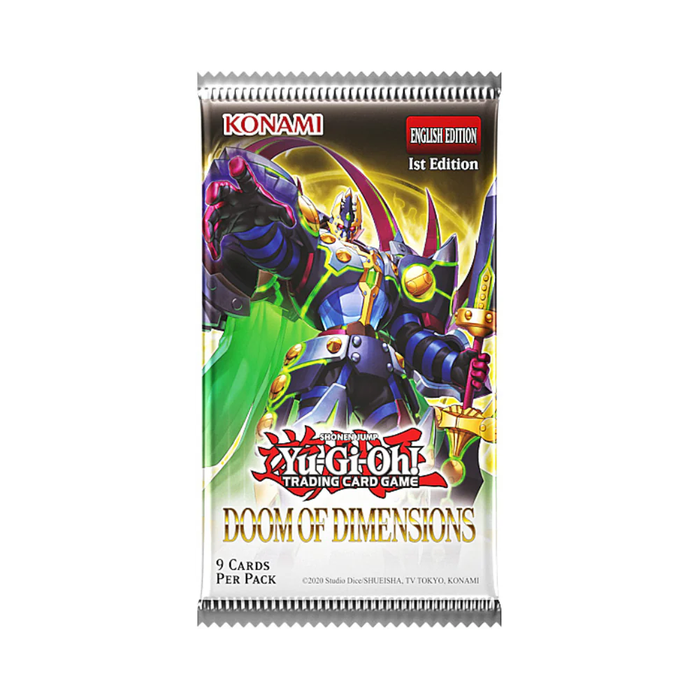 Yu-Gi-Oh TCG : Doom Of Dimensions Booster Pack