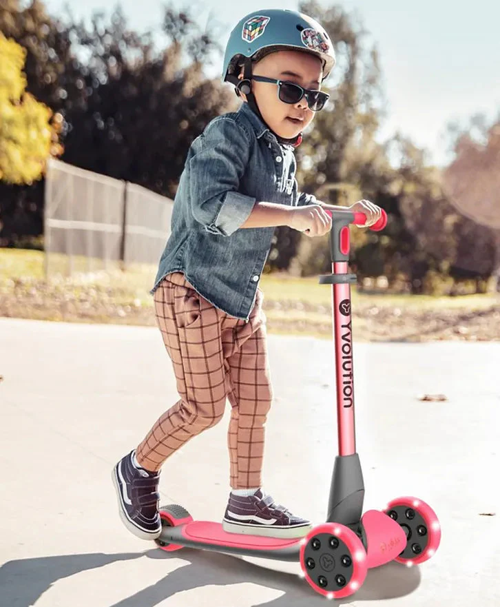 YVOLUTION Kids scooter YGlider Nua - Red - Image 4