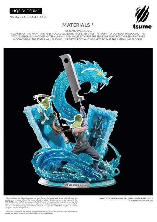 Zabuza & Haku 1/4 Scale Statue By Tsume Art - Image 8